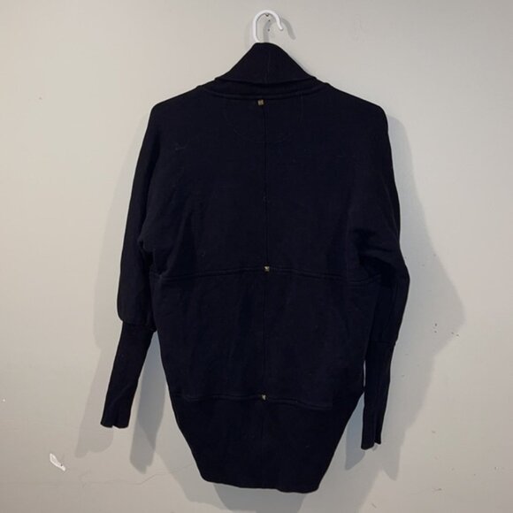 Aritzia Wilfred “Diderot” Black Cocoon Sweater - Women’s Size XS - Picture 3 of 10